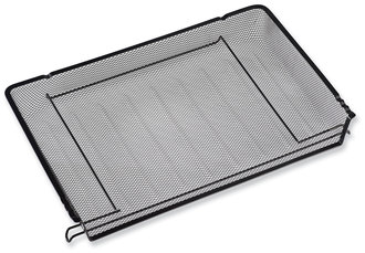 Universal® Deluxe Mesh Stackable Front Load Tray 1 Section, Letter Size Files, 11.25" x 13" 2.75", Black