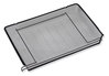 A Picture of product UNV-20004 Universal® Deluxe Mesh Stackable Front Load Tray 1 Section, Letter Size Files, 11.25" x 13" 2.75", Black