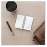 A Picture of product UNV-20453 Universal® Wirebound Memo Book Narrow Rule, Red Cover, (50) 5 x 3 Sheets, 12/Pack
