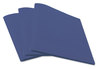 A Picture of product UNV-20542 Universal® Two-Pocket Plastic Folders 100-Sheet Capacity, 11 x 8.5, Royal Blue, 10/Pack