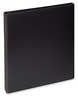 A Picture of product UNV-20701 Universal® Slant D-Ring View Binder 3 Rings, 0.5" Capacity, 11 x 8.5, Black