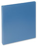 A Picture of product UNV-20713 Universal® Slant D-Ring View Binder 3 Rings, 1" Capacity, 11 x 8.5, Light Blue