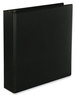 A Picture of product UNV-20745 Universal® Slant D-Ring View Binder 3 Rings, 2" Capacity, 11 x 8.5, Black, 6/Carton