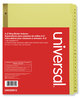 A Picture of product UNV-20812 Universal® Deluxe Preprinted Plastic Coated Tab Dividers with Black Printing 25-Tab, A to Z, 11 x 8.5, Buff, 1 Set