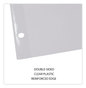 A Picture of product UNV-20816 Universal® Deluxe Write-On/Erasable Tab Index 5-Tab, 11 x 8.5, White, Assorted Tabs, 1 Set
