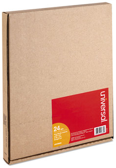 Universal® Insertable Tab Index 5-Tab, 11 x 8.5, Buff, Assorted Tabs, 24 Sets