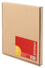 A Picture of product UNV-20831 Universal® Insertable Tab Index 5-Tab, 11 x 8.5, Buff, Clear Tabs, 24 Sets