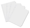 A Picture of product UNV-20835 Universal® Self-Tab Index Dividers 5-Tab, 11 x 8.5, White, 36 Sets