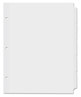 A Picture of product UNV-20835 Universal® Self-Tab Index Dividers 5-Tab, 11 x 8.5, White, 36 Sets