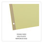 A Picture of product UNV-20860 Universal® Deluxe Extended Insertable Tab Indexes 5-Tab, 11 x 8.5, Buff, Assorted tabs, 24 Sets