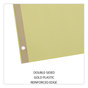 A Picture of product UNV-20861 Universal® Deluxe Extended Insertable Tab Indexes 5-Tab, 11 x 8.5, Buff, Clear Tabs, 24 Sets