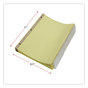 A Picture of product UNV-20861 Universal® Deluxe Extended Insertable Tab Indexes 5-Tab, 11 x 8.5, Buff, Clear Tabs, 24 Sets