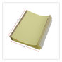 A Picture of product UNV-20891 Universal® Deluxe Extended Insertable Tab Indexes 8-Tab, 11 x 8.5, Buff, Clear Tabs, 24 Sets
