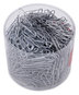 A Picture of product UNV-21001 Universal® Plastic-Coated Paper Clips with Two-Compartment Dispenser Tub, (750) #2 (250) Jumbo Silver