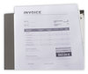 A Picture of product UNV-21125 Universal® Standard Sheet Protector Top-Load Poly Protectors, Letter, Clear, 100/Box
