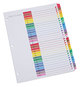 A Picture of product UNV-24814 Universal® Deluxe Table of Contents Dividers for Printers 31-Tab, 1 to 31, 11 x 8.5, White, Set