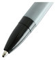 A Picture of product UNV-27410 Universal™ Ballpoint Stick Pen Medium 1 mm, Black Ink, Gray/Black Barrel, Dozen
