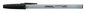A Picture of product UNV-27410 Universal™ Ballpoint Stick Pen Medium 1 mm, Black Ink, Gray/Black Barrel, Dozen
