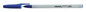 A Picture of product UNV-27411 Universal™ Ballpoint Stick Pen Medium 1 mm, Blue Ink, Gray/Blue Barrel, Dozen