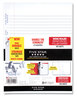 A Picture of product ACC-1506 Five Star® Reinforced Filler Paper 3-Hole, 8 x 10.5, Wide/Legal Rule, 100/Pack