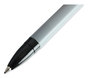 A Picture of product UNV-27420 Universal™ Ballpoint Stick Pen Fine 0.7 mm, Black Ink, Gray/Black Barrel, Dozen