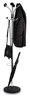 A Picture of product ABA-PMCLAS Alba™ Chromy Coat Stand 12 Knobs, 16w x 16d 70.5h, Chrome/Black