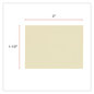 A Picture of product UNV-28062 Universal® Recycled Self-Stick Note Pads 1.5" x 2", Yellow, 100 Sheets/Pad, 12 Pads/Pack