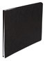 A Picture of product ACC-17021 ACCO PRESSTEX® Report Cover with Tyvek® Reinforced Hinge Top Bound, Two-Piece Prong Fastener, 2" Capacity, 8.5 x 11, Black/Black