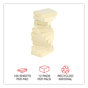 A Picture of product UNV-28062 Universal® Recycled Self-Stick Note Pads 1.5" x 2", Yellow, 100 Sheets/Pad, 12 Pads/Pack