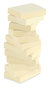 A Picture of product UNV-28062 Universal® Recycled Self-Stick Note Pads 1.5" x 2", Yellow, 100 Sheets/Pad, 12 Pads/Pack