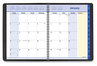 A Picture of product AAG-760605 AT-A-GLANCE® QuickNotes® Monthly Planner 11 x 8.25, Black Cover, 12-Month (Jan to Dec): 2025