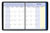 A Picture of product AAG-760805 AT-A-GLANCE® QuickNotes® Monthly Planner 8.75 x 7, Black Cover, 12-Month (Jan to Dec): 2025