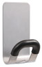 A Picture of product ABA-PMMAG2M Alba™ Magnetic Coat Peg ABS/Magnet/Steel, Black/Silver, Supports 11 lbs