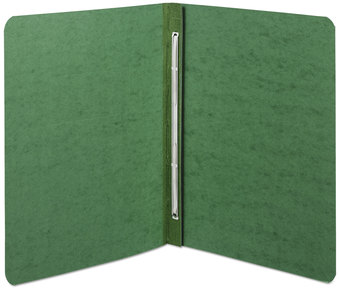 ACCO PRESSTEX® Report Cover with Tyvek® Reinforced Hinge Side Bound, 2-Piece Prong Fastener, 8.5 x 11, 3" Capacity, Dark Green