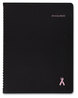 A Picture of product AAG-76PN0605 AT-A-GLANCE® QuickNotes® Special Edition Monthly Planner 11 x 8.25, Black/Pink Cover, 12-Month (Jan to Dec): 2024