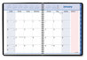 A Picture of product AAG-76PN0605 AT-A-GLANCE® QuickNotes® Special Edition Monthly Planner 11 x 8.25, Black/Pink Cover, 12-Month (Jan to Dec): 2024