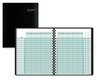 A Picture of product AAG-8015005 AT-A-GLANCE® Undated Class Record Book Nine to 10 Week Term: Two-Page Spread (35 Students), 10.88 x 8.25, Black Cover