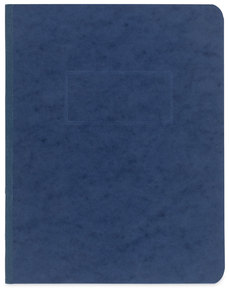 ACCO Pressboard Report Cover with Tyvek® Reinforced Hinge Two-Piece Prong Fastener, 3" Capacity, 8.5 x 11, Dark Blue/Dark Blue