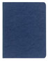 A Picture of product ACC-25973 ACCO Pressboard Report Cover with Tyvek® Reinforced Hinge Two-Piece Prong Fastener, 3" Capacity, 8.5 x 11, Dark Blue/Dark Blue