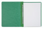 A Picture of product ACC-25976 ACCO Pressboard Report Cover with Tyvek® Reinforced Hinge Two-Piece Prong Fastener, 3" Capacity, 8.5 x 11, Dark Green/Dark Green