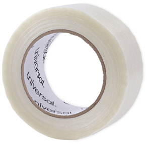 Universal® 120# Utility Grade Filament Tape 3" Core, 48 mm x 54.8 m, Clear