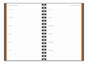 A Picture of product AAG-80620330 AT-A-GLANCE® Plan. Write. Remember.® Planning Notebook Two Days Per Page , 9 x 6, Gray Cover, Undated