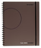 A Picture of product AAG-80620430 AT-A-GLANCE® Plan. Write. Remember.® Planning Notebook Two Days Per Page , 11 x 8.38, Gray Cover, Undated