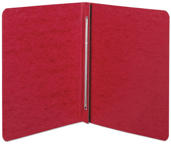 ACCO Pressboard Report Cover with Tyvek® Reinforced Hinge Two-Piece Prong Fastener, 3" Capacity, 8.5 x 11, Executive Red