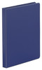 A Picture of product UNV-30402 Universal® Economy Non-View Round Ring Binder 3 Rings, 0.5" Capacity, 11 x 8.5, Royal Blue