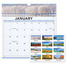 A Picture of product AAG-88200 AT-A-GLANCE® Landscape Monthly Wall Calendar Landscapes Photography, 12 x White/Multicolor Sheets, 12-Month (Jan to Dec): 2024