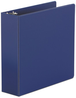 Universal® Economy Non-View Round Ring Binder 3 Rings, 3" Capacity, 11 x 8.5, Royal Blue