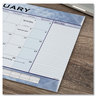 A Picture of product AAG-89701 AT-A-GLANCE® Slate Blue Desk Pad 22 x 17, Sheets, Clear Corners, 12-Month (Jan to Dec): 2024