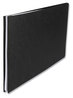 A Picture of product ACC-47071 ACCO Pressboard Report Cover with Tyvek® Reinforced Hinge Two-Piece Prong Fastener, 3" Capacity, 11 x 17, Black/Black