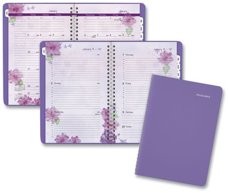 AT-A-GLANCE® Beautiful Day Planner Weekly/Monthly Block Format, 8.5 x 5.5, Purple Cover, 13-Month (Jan to Jan): 2023 2024
